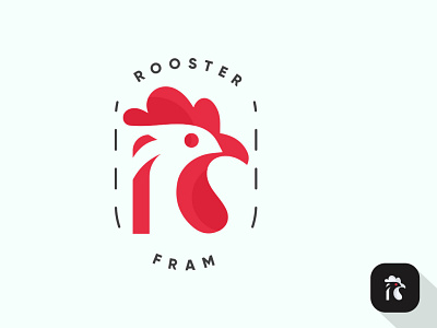 Rooster Logo 3d animation app avator branding creative design graphic design illustration logo modern motion graphics professional ui unique vector