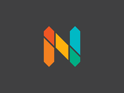 New brand colorful colourful identity logo n