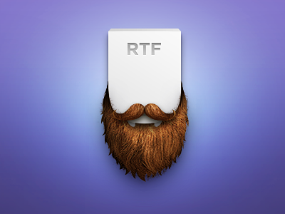 File beard beard desktop file hair icon interface osx texture