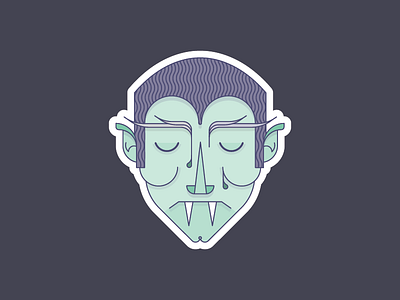 Dracula Sticker