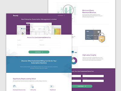 Recurly Demo Request Page