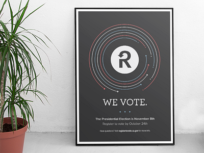 Recutly Voting Poster election politics poster print design vote