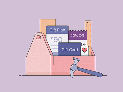 Gifting Toolkit ebook enterprise gift card gift plan gift subscription toolbox tools wood