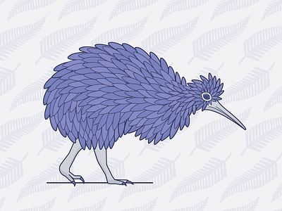 Kiwi Bird bird feather fern gst kiwi kiwi bird new zealand tax