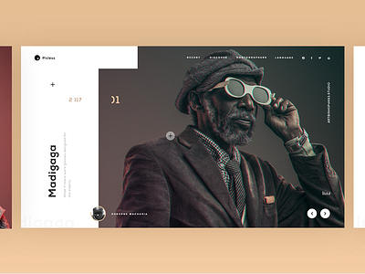 Picless design photography picture ui ux