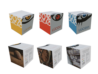 LÚCIDO lñogo & Pack cacao chocolate logo design mockups packaging design