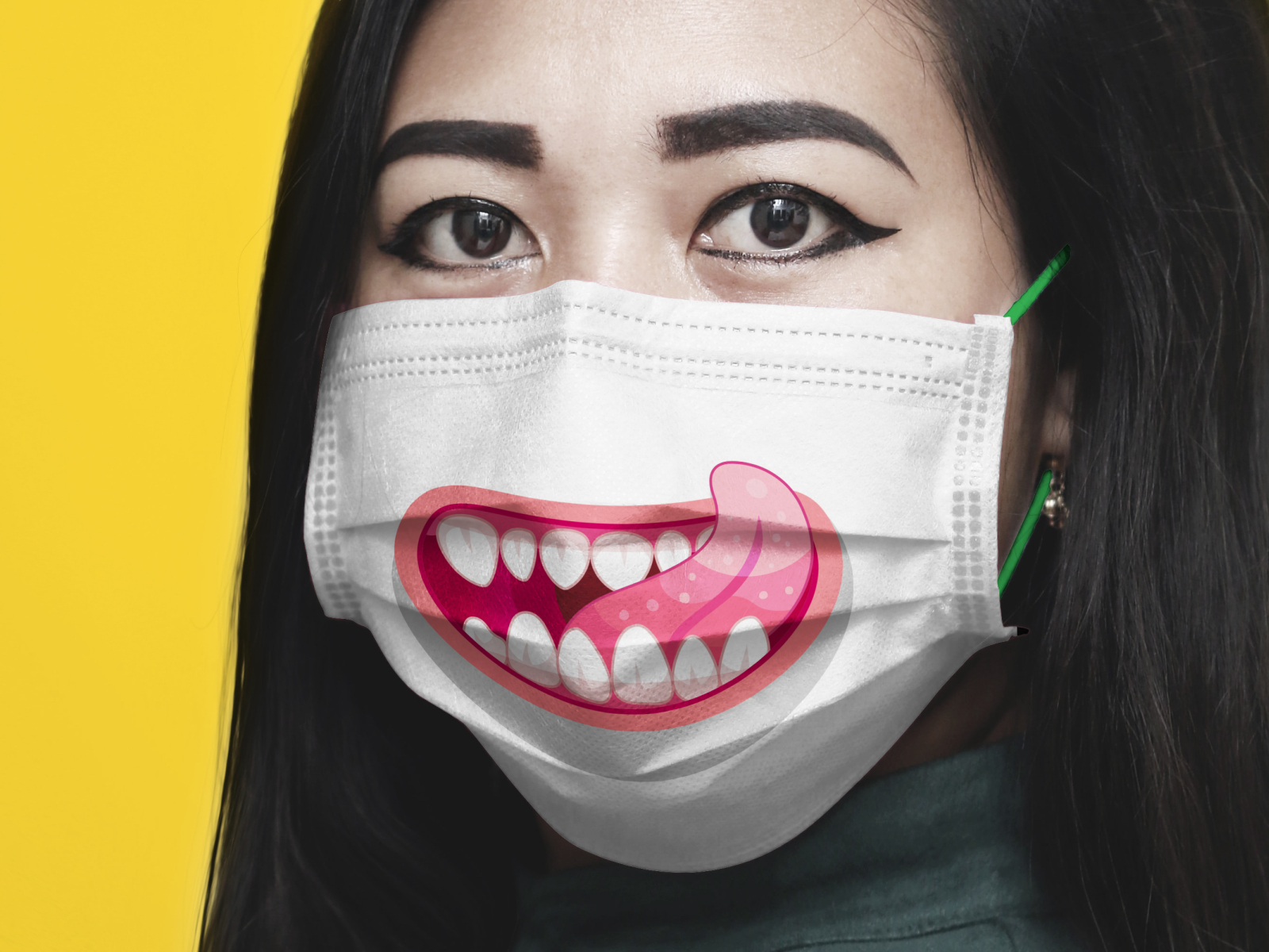 Funny Face Mask Design By Roger Islam On Dribbble