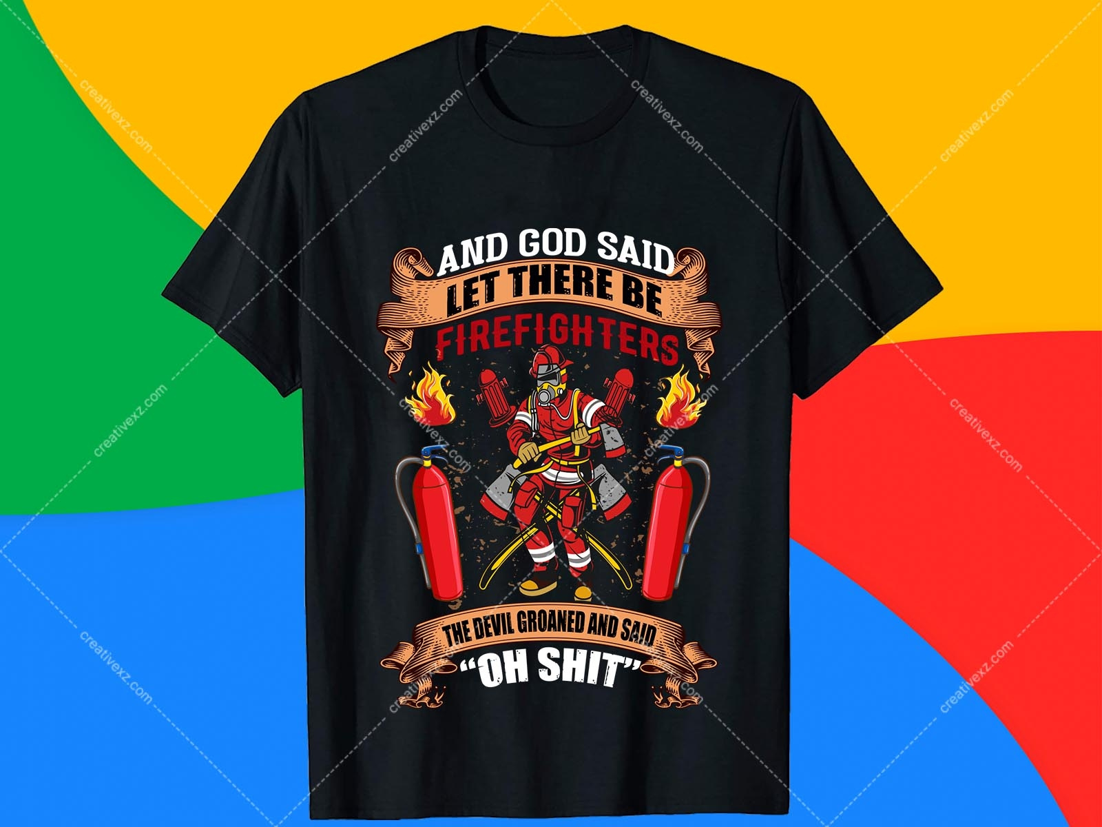 firefighter t shirt club