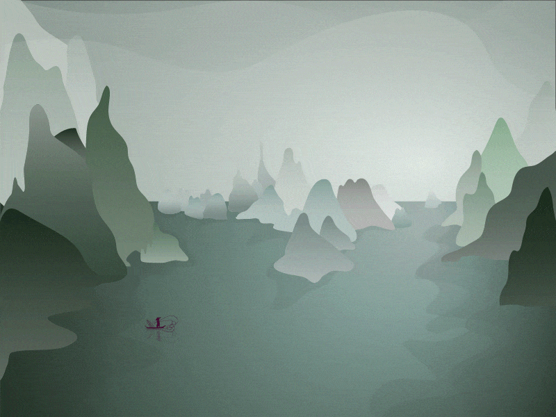 Ha Long Bay, Vietnam 100dayschallenge aftereffects illustration illustrator motiondesign vietnam