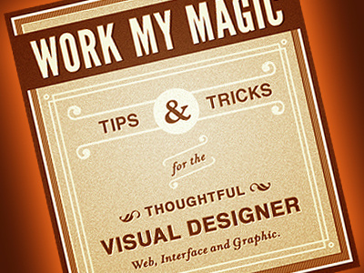 Vintage Inspired Design graphic red vintage vintage inspired work my magic