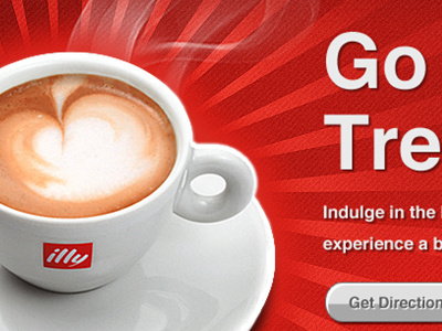 Rush Espresso 2 coffee espresso red web design website