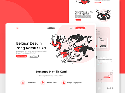 Mockun web Kursus Desain