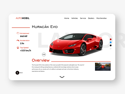 AutoMobil - Car Dealer Website