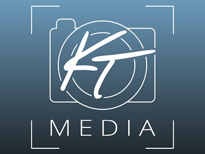 KT Media brand identity branding illustrator logo