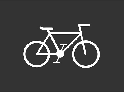 Bicycle Icon adobe illustrator design flat graphic graphic design graphics icon illustration illustrator logo vector