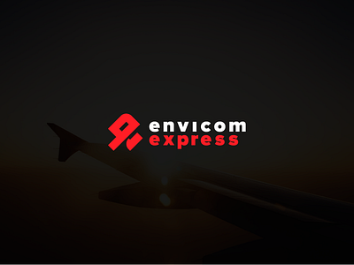 Envicom Express Approves - Part 2 design express lockup logistics logo monogram monoline red white