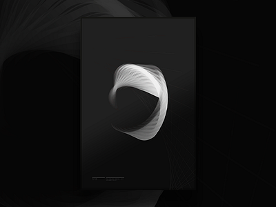 Just a little personal thing. black dark design mono poster values