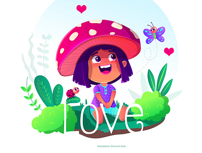 love Nature animation cartoon character design design illustration