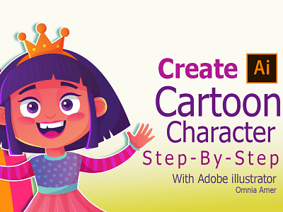 Skillshare class available cartoon character design illustraion illustration kid vector