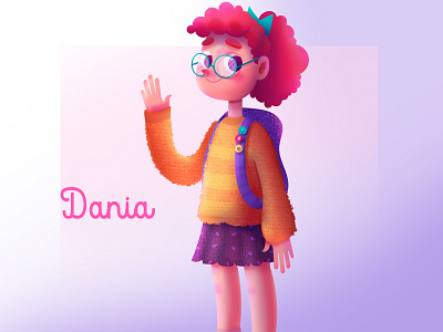 Dania character design