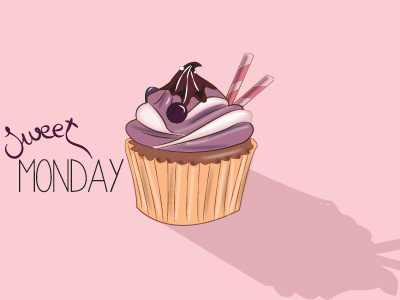 Sweet Monday cupcake monday sweet yummy