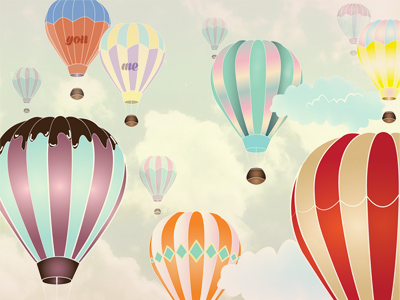 Air Balloons by Alba Serna on Dribbble