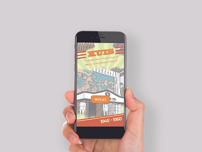 UI Design Mobile Apps Museum branding design graphic design ui ux vector