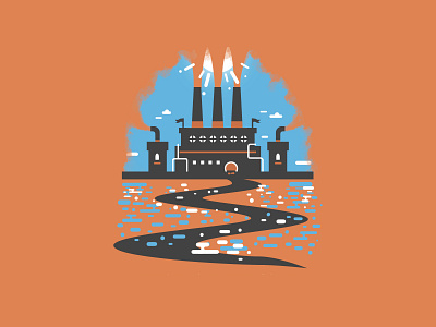 Palace of Waste environment environmental illustration illustration art illustration design illustration digital vector vector illustration