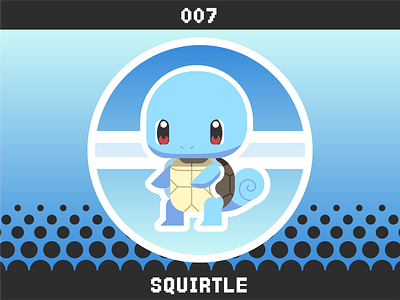007 - Squirtle illustration pokemon squirtle vector