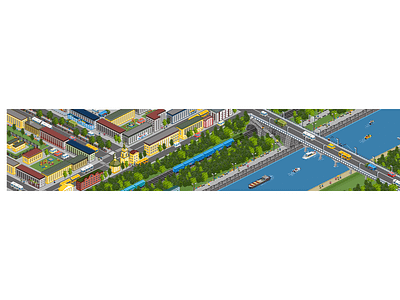 City - 15 city illustration pixel pixelart town