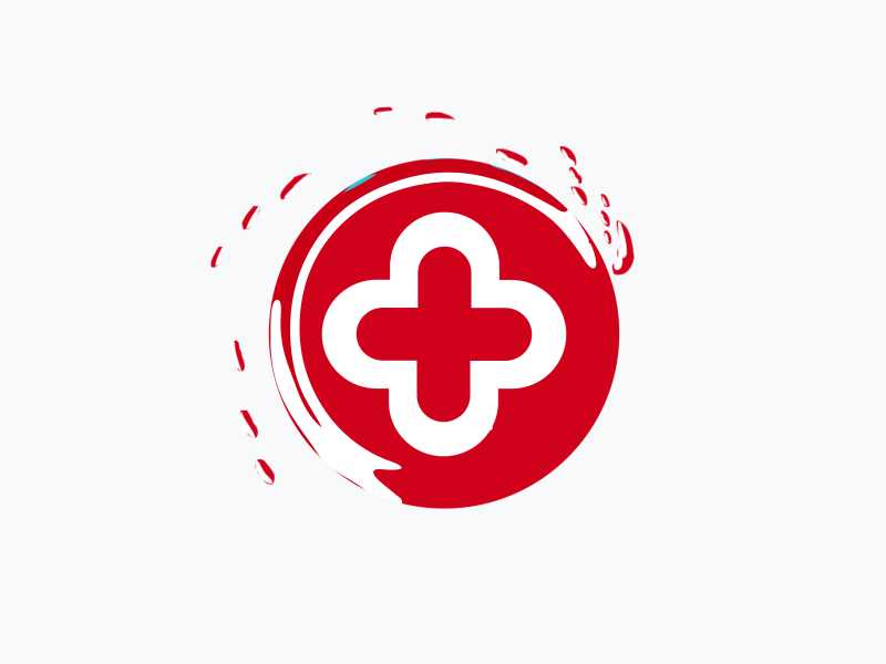 Logo Animation - From Red To Teal 2d 2d animation after effect animation gif healthtap logo