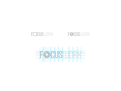 Focus Work branding branding design identity design illustration logo logo design minimal typography