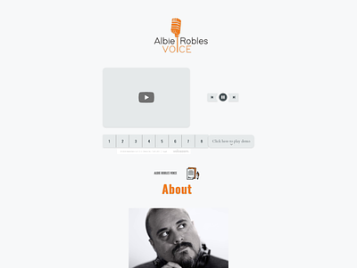 Albieroyal Voice Website Design