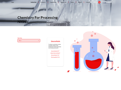 Chemistry Website Design