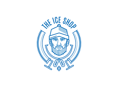 The Ice Shop Logo