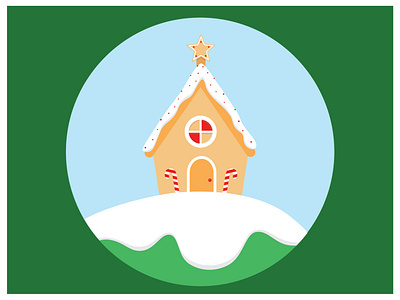 An Elf House christmas design designs illustration vector vector art vector illustration vectordesign