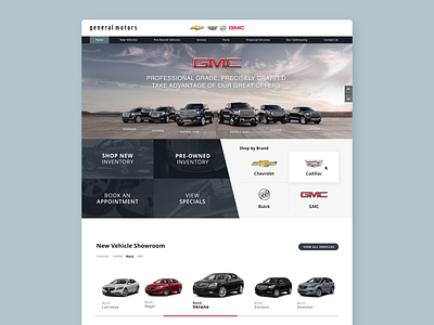 Multi Brand Dealership Homepage
