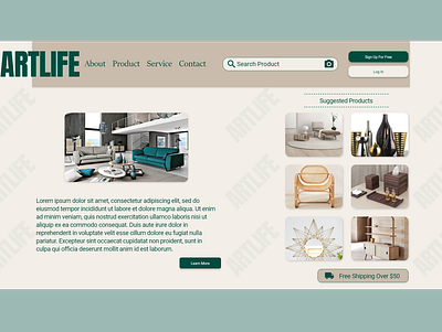 ARTLIFE WEBDESIGN app branding design graphic design logo minimal ui ux web website