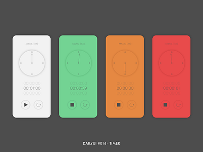 DailyUI #014 - Timer