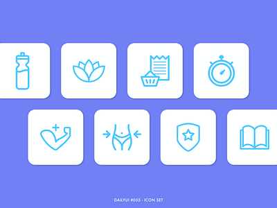 DAILYUI #055 - Icon Set