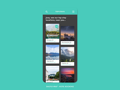 Daily UI #067 - Hotel Booking