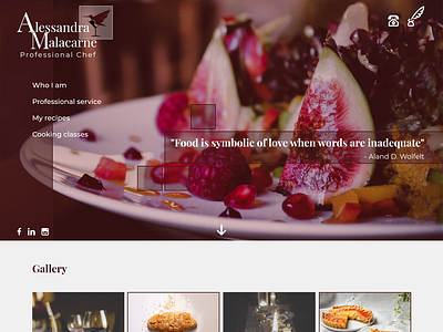 Alessandra Malacarne chef_landing page