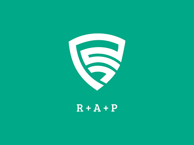 R + A + P Monogram Logo Concept branding concept graphic design logo monogram logo