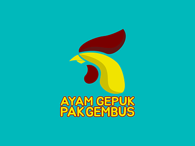 Ayam Gepuk Pak Gembus @firdologo branding design graphic design logo vector