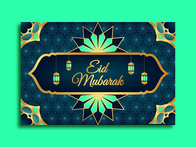 Luxury Ied Mubarak Banner Template festival