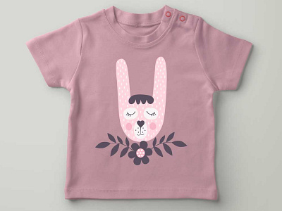 Pattern design for kids t-shirt art branding bunny design drawing graphicdesign illustraion illustration illustration art illustrator pattern vector vector art vector illustration