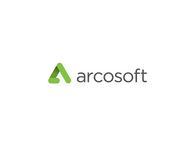 Arcosoft clean company logo minimal software trend