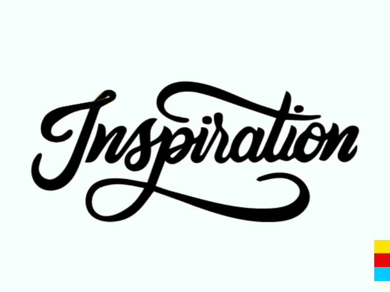Insparation handlettering inspiration motion