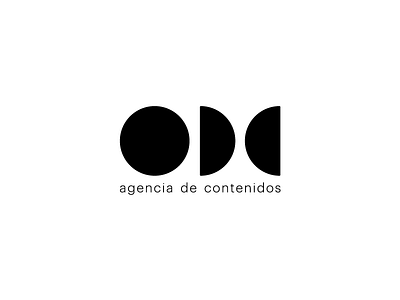 agencia de contenidos branding icon identity logo typography