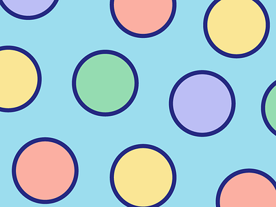 pastel polka color palette pastels pattern